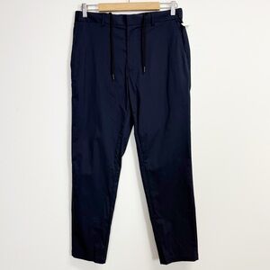 Nordstrom Pants Mens 32x30 Navy Blue Slim Fit Drawstring Waist Stretch